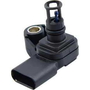 Intake Air Pressure and Temperature Sensor Fit for Buick 2016-2019 Cascada, 2018-2022 Encore, Chevrolet 2018-2019 Cruze, 2018-2023 Malibu, GMC 2018-2023 Terrain # 12681993, 12670600