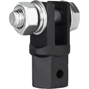 Scissor Car Jack Adapter, Scissor Vehicle Jack Drill Adapter for 1/2 Inch Drive Impact Wrench 13/16 Inch Lug Wrench, Automotive Jack Connector Accessories, Universal for RV Trailer