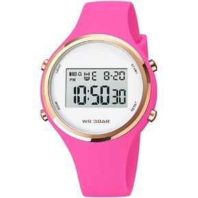 XCZAP Outdoor Sport Hotes Clock 5BAR مقاوم للماء LED WATCH