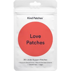 Love Patches - Natural Libido Booster for Women and Men - Ashwagandha and Red Ginseng to Enhance Intimate Wellness and Energy - 30 Count