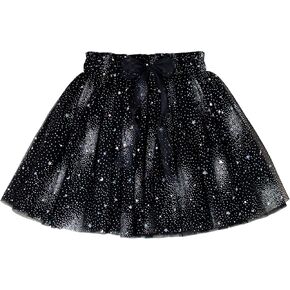 Lysmuch 3t-10y Toddler Girls Tutu Skirt Stars Seady Girl Chorrts Mort Princess Birthday Party Sparkle Bow Tulle Dress