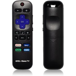OEM Remote Control for Roku TV No Pairing Includes Volume Control Buttons & Netflix Disney+ Apple TV and HBO Shortcuts (Hisense 3226001217) (Renewed) in Kuwait