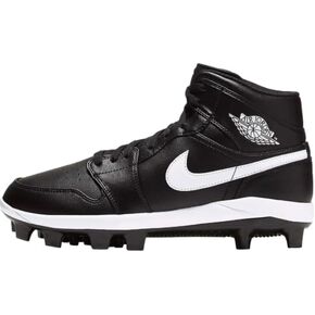 Jordan Air 1 Retro MCS Men للبيسبول المرابط Triple Blackwhite SZ11.5