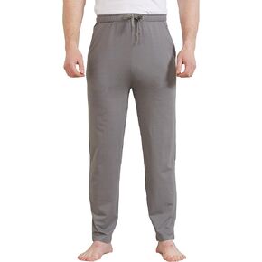 Netdraw Men's Ultra Soft Bamboo Viscose Pajama Pant Lightweight Cotton Sleep Lounge Jersey مع جيوب in Kuwait