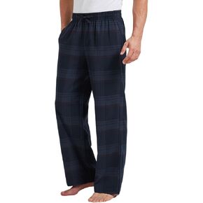 TTZ 34/36 inseam mens طويل القامة سراويل بيجاما 100 ٪ القطن PJ صالة السراويل للنوم للرجال طويل القامة