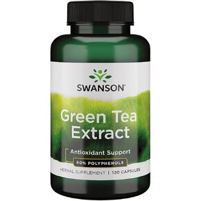 مستخلص الشاي الأخضر Swanson (موحد) 120 كبسولة