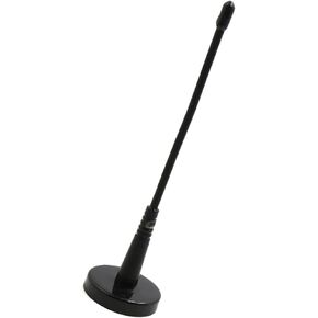 Motoforti Black Magnetic Base Truck Vehicle Car Roof Mount Decorative Aerial Antenna Long-Lasting