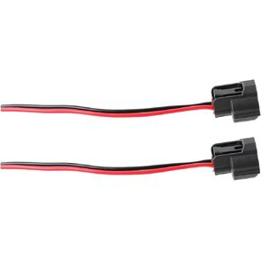 Carbhub Wire pigtrail yme y H9 Head Light High Harness Bulb Socket Collb 2pcs