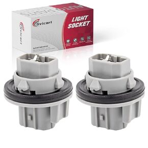 Front Turn Signal Light Socket Fit for Honda CR-V 2012-2016 Civic 2001-2003 Crosstour 2010-2015 Element 2003-2008 Odyssey 2005-2010 Pointer Lamp Bulb Plug Holder Replace OE 33302-S5A-A01 2PCS