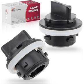 Front Turn Signal Light Bulb Socket Holder Fit for KIA Forte Optima Rondo Sorento Soul Hyundai Elantra Genesis Sonata Tucson Head Signal Light Lamp Connector Plug Replace #92166-3K000 2PCS