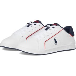POLO RALPH LAUREN Unisex-Child Heritage Court Iii (Big Kid) Sneaker
