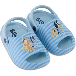 Bluey & Bingo Kids EVA Clog - Molded Open Toe EVA Clog for Boys & Girls Featuring, Bandit, Chilli & Bingo Shoes