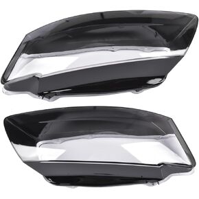 Headlight Cover Lens Clear Replacement for 2008-2012 Audi A5 S5 Left&Right 8T0941029 8T0941030
