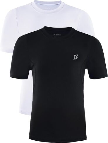 Roadbox Boys Compression Shirt, Youth Short Sleeve Undershirts for Basketball Baseball Soccer, Quick Dry Athletic Base Layer in Kuwait