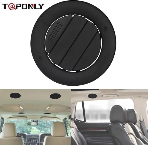 Roof AC Heat Air Vent Grille | Compatible with 2011-2015 Ford Explorer Expedition,2011-2019 Lincoln MKT Navigator Inner Ceiling Accessories | Replaces BL1Z-19893-AA BB5Z-19893-CA Outlet Vent Cover in Saudi Arabia