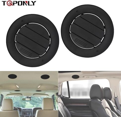 Roof AC Heat Air Vent Grille | Compatible with 2011-2015 Ford Explorer Expedition,2011-2019 Lincoln MKT Navigator Inner Ceiling Accessories | Replaces BL1Z-19893-AA BB5Z-19893-CA Outlet Vent Cover in Saudi Arabia