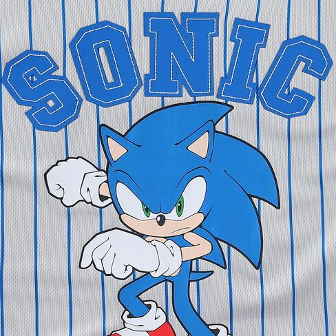 SEGA Sonic The Hedgehog Boys Short Sleeve T-Shirt for Big Kids in Saudi Arabia