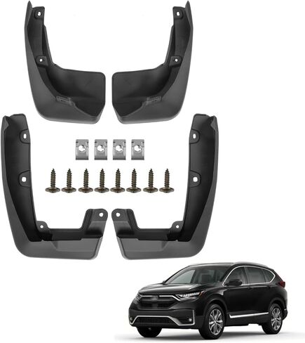 Mud Guard fit for Toyota Tacoma 2005-2015 No Drilling Required Splash Guards Bendable Mud Guard for Car,Front & Rear 4PCS Mud Flaps in Saudi Arabia