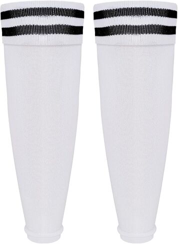 2Pairs Soccer Socks Soccer Leg Sleeves Socks Athletic Socks Football Baseball Softball in Saudi Arabia
