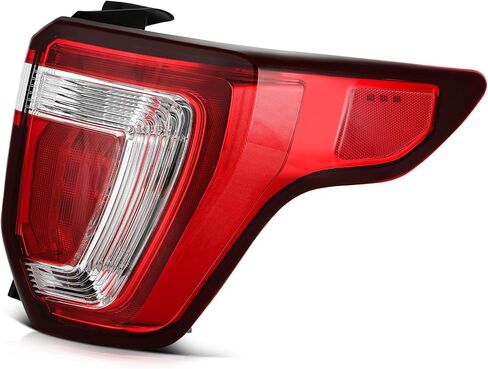 ECCPP Tail light Assembly For Ford Explorer 2016-2019 Passenger Side (Black Housing Red Lens) in Saudi Arabia