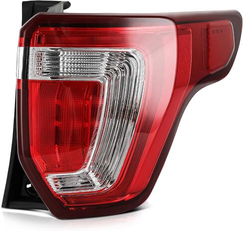 ECCPP Tail light Assembly For Ford Explorer 2016-2019 Passenger Side (Black Housing Red Lens) in Saudi Arabia