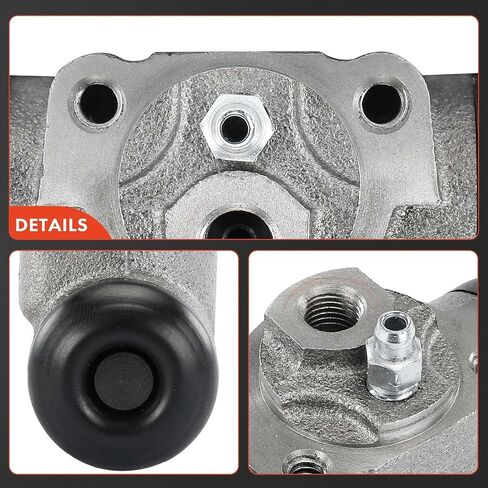 A-Premium Rear Drum Brake Wheel Cylinder Compatible with Select Ford, AMC and Mercury Models - Mustang II, Ranchero, Pinto, Falcon, Gremlin, Hornet, Javelin, Pacer, Bobcat, Comet, Cyclone, 2-PC Set in Kuwait