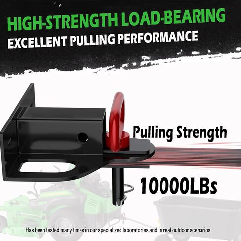 ترقية صفر بدوره عائق جزازة العشب مع 2 "مستقبل ، 6 مم السميك الصلب الترباس على مستقبلات المقطورة ، متوافق مع العديد من الموديلات جزازة العشب ، جرار ، مقطورة ، عربة الجولف ، ATV إلخ. in Kuwait