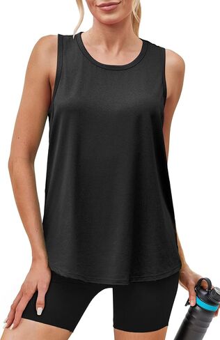 تجريب المرأة قمم أكمام المتسابقين خفيفة الوزن تنس نشط قمصان اليوغا دبابة الركض الرياضية للنساء in Kuwait