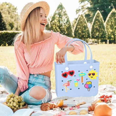 30Pack سحر متوافق مع إكسسوارات Bogg Bag ، و Southern Beach Tote Decorations ، وضروريات العطلات الصيفية in Kuwait