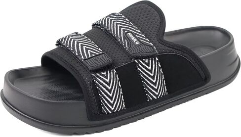 Kuailu Mens Songuls Mens Mens Mostral Arch Support Fabric Sandal Slippers Shoes Man Man Summer Cushion Slides in ourdoor Outdoor - in Saudi Arabia