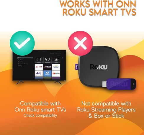 جهاز التحكم عن بعد OEM لتلفزيون Roku لا يتضمن الاقتران أزرار التحكم في مستوى الصوت وNetflix Disney+ Apple TV واختصارات HBO (Hisense 3226001217) (متجدد) in Kuwait