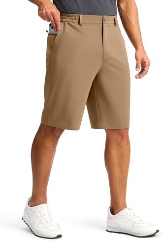 G Gradual Casual Shorts for Men 11" Lightweight Men's Golf Shorts Stretch with 3 Pockets Quick Dry Summer Breathable Shorts in Saudi Arabia