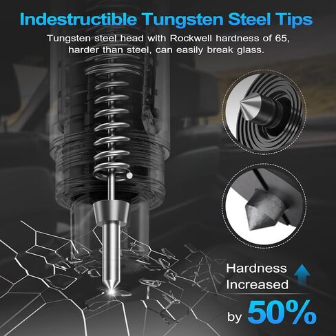 Window Breaker Seatbelt Cutter, Life Hammer Car Escape Tool and Seatbelt Cutter, Tungsten Steel Head Car Window Breaker Tool Under Water, Safehammer Seat Belt Cutter and Glass Breaker for New Cars in Saudi Arabia