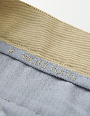 MICHEL ROUEN Golf Shorts Men 7" Solid 8 Pockets Lightweight Water-Resistant Flat Front Flex Stretch Casual Mens Dress Shorts in Saudi Arabia