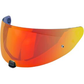 Helmet Visor Helmet Visor Replacement for HJC i70 i10 Helmet Motorcycle Wind Shield Helmet Lens, Red