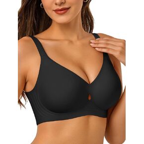 حمالات اللاسلكية للنساء بدون سلك غير سلس ، تغطية كاملة تغطية داعمة براليتات كل يوم صدرية in Kuwait