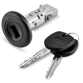 Partsflow Ignition Lock Cylinder Switch with Keys Compatible with 1999-2007 Buick/Cadillac/Chevrolet/GMC/Hummer/Pontiac/Oldsmobile US312L D1469G 924725