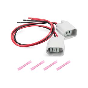 2-Pin Side Marker Light Connector Pigtail Fit for Chevy Cruze 2011 2012 2013 2014 2015 2016 2017 2018 2019 Replace WPT-1204 2PCS