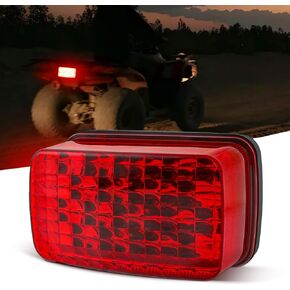 DREAMIZER LED Tail Light ATV OEM Taillight w/Running Brake Light Compatible with Yamaha Big Bear Bruin Rhino Kodiak Grizzly Wolverine Viking