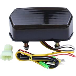 ApplianPar Smoke Len Turn Signal Taillight Brake Stop Running Indicator Sequential LED Integrated Tail Light for Honda Grom MSX 125 SF CBR650F CTX700 CTX700N Motorcycle