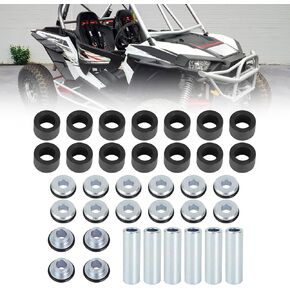 Alpha Rider Heavy Duty UHMW A-Arm Bushing Kit for 2014-2023 Polaris RZR XP 1000 / RZR XP 4 1000 Front Rear Control Arm Bushing Kit