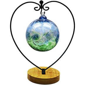 CXLE Ornament Display Stand, Ornament Stand Holder Iron Pothook Stand for Hanging Glass Globe Air Plant Terrarium, Witch Ball, Christmas Ornament and Home Wedding Decoration