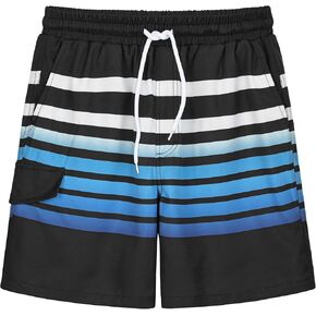 3/1 Pack Boys Swim Trunks Upf 50+ Swim Shorts Shorts Shorts with Mesh Lining Quick Dry Beachwear Swimsuit