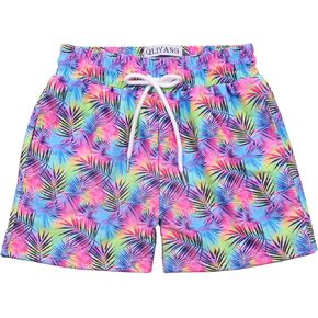 Boy's Swim Trunks Quick Dry Swim Shorts Beach Board Shorts Swimwear Bathing Suits for Kids 3-10 Years