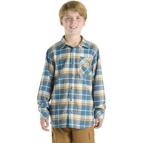 Carhartt Girls' Big Plaid Flannel Shirt