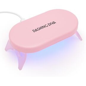 محطمة Diva One Gel Laving Lamping - LED 10W ، مؤقت تلقائي ، متوافق مع معظم منتجات الأظافر الهلام الناعمة