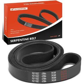 A-Premium Engine Serpentine Drive Belt Compatible with Nissan Altima 2007-2012, Murano Maxima 2009-2014 & Acura RSX 2005-2006, DOHC L4 2.0L/V6 3.5L