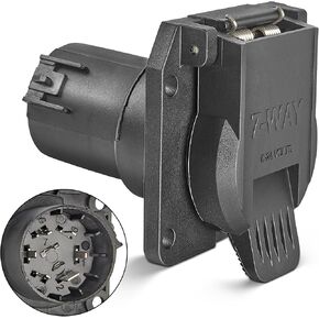 Oyviny Replacement USCAR to 7 Way RV Blade Trailer Connector for Chevy, Ford, GMC and Nissan, Silverado Trailer Plug, Factory Tow Package and USCAR Socket Required