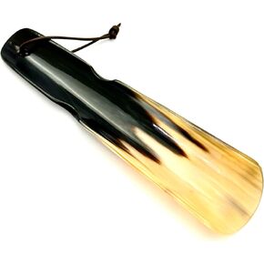 Shoe Horn Real horn, Handcrafted Genuine Horn Shoehorn, Pocket Shoe Horn 7" inch, luxury shoes horn for easy wearing, portable shoehorn Light weight, Gift, Keepsake, Collectible, stocking Stuffers