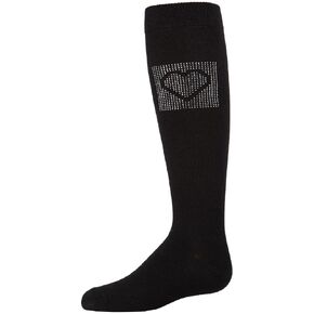 Memoi Rhinestone Girls Girls Knee High Cotton Socks in Kuwait